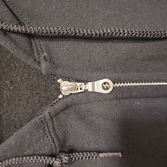 Gilden 2x black & White Electro harmonix zip up hooded jacket - Picture 3 of 12